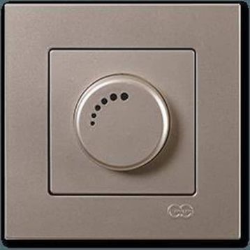 Günsan 1000VA Çerçevesiz Eqona Dimmer