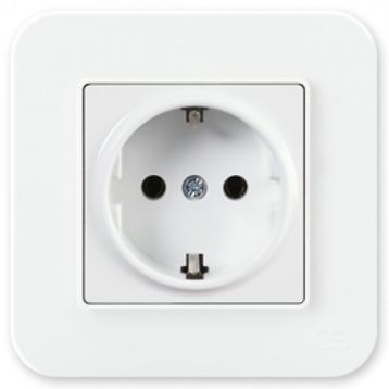 Günsan Elektrik 01379300-100115 Radius Fildişi Beyazı Topraklı Priz