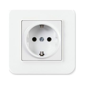 Günsan Elektrik 01379300-100115 Radius Fildişi Beyazı Topraklı Priz