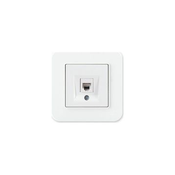 Günsan Elektrik 01379300-100120 Radius Nümeris Fildişi Beyazı Telefon Priz