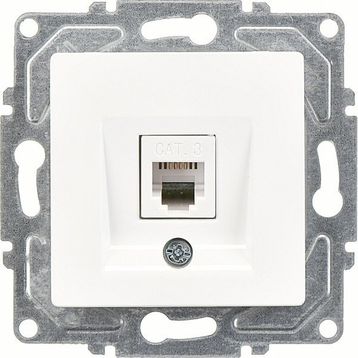 Günsan Elektrik 01409300-100138 Eqona Çocuk Korumalı Kapaklı Fildişi Beyazı Topraklı Priz