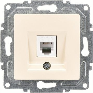 Günsan Elektrik Visage Krem Nümeris Telefon Prizi Mekanizma
