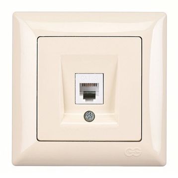 Günsan Elektrik Visage Krem Nümeris Telefon Prizi