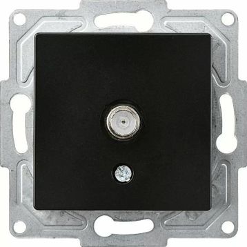 Günsan EQONA 2 X RJ45 CAT6 Mat Siyah İkili Data Prizi