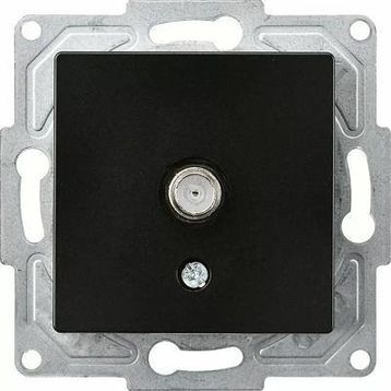 Günsan EQONA 2 X RJ45 CAT6 Mat Siyah İkili Data Prizi