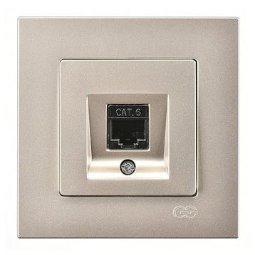 Günsan Eqona Metalik Bej Tekli Data Prizi