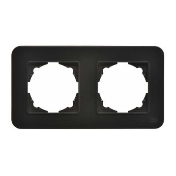 Günsan Radius 2'li Metalik Siyah Black Çerçeve