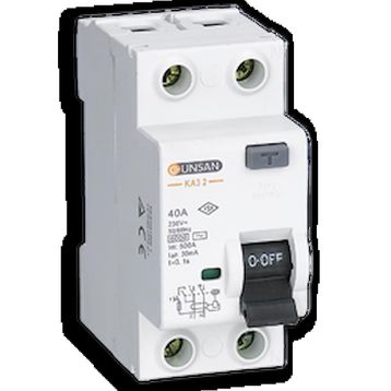 Günsan Valta 25 A 30 mA 2P 6 kA Kaçak Akım Rölesi