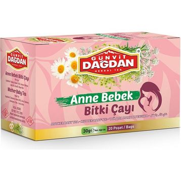 Günvit 20'li Bardak Poşet Anne Bebek Bitki Çayı