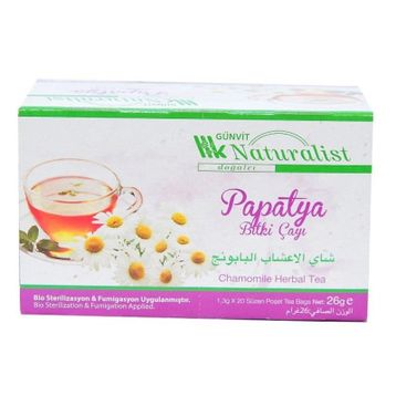Günvit Papatya Bitki 20 Süzen Poşet Çayı