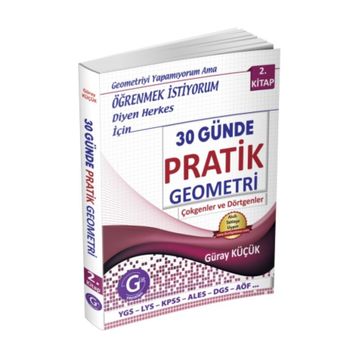 Gür Yayınları 30 Günde Pratik Geometri 2. Kitap Konu Anlatımlı