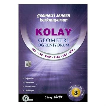 Gür Yayınları Kolay Geometri Öğreniyorum 3 Çalışma Günlüğü