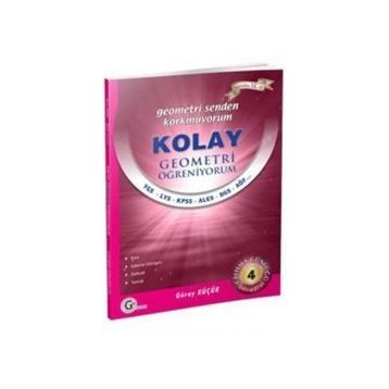Gür Yayınları Kolay Geometri Öğreniyorum Çalışma Günlüğü 4