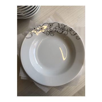 Güral Porselen 19 cm 6'lı Çukur Tabak