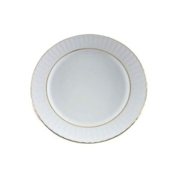 Güral Porselen 22 cm 12 Adet Yaldızlı Yemek Tabağı