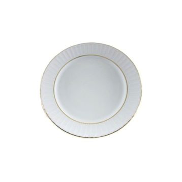Güral Porselen 25 cm Düz Servis Tabağı