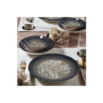 Güral Porselen 3200 Camelia 24 Parça 6 Kişilik Yemek Takımı