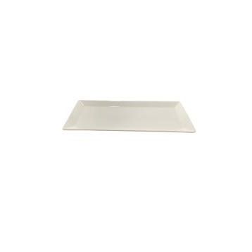 Güral Porselen 34 cm Krem Düz Tabak