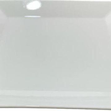 Güral Porselen 37 cm Krem Düz Tabak