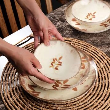 Güral Porselen 4211 Camelia 26 Parça 6 Kişilik Yemek Takımı