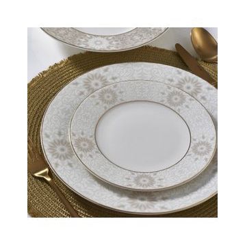 Güral Porselen 6132 Yuvarlak Bone 85 Parça Yemek Takımı