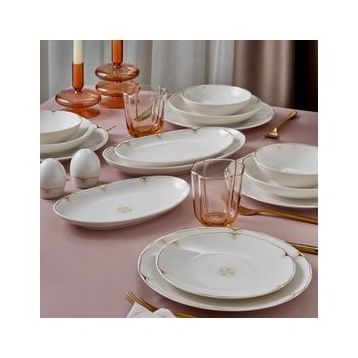 Güral Porselen 6710 Camelia 54 Parça 12 Kişilik Yemek Takımı