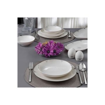 Güral Porselen 67101 Camelia 54 Parça 12 Kişilik Yemek Takımı