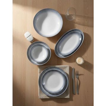 Güral Porselen Atina 30 Parça 6 Kişilik Bone Porselen Yemek Takımı