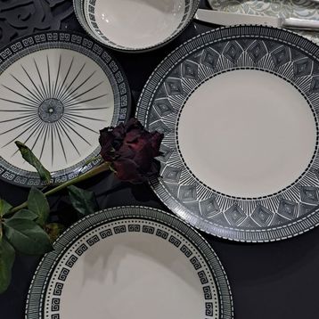 Güral Porselen Azra 24 Parça 6 Kişilik Yemek Takımı