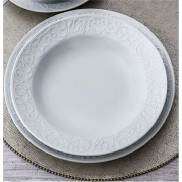 Güral Porselen Bahar 25 cm 6lı Düz Tabak