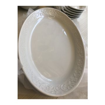 Güral Porselen Bahar Dalı 30 cm 3'lü Kayık Tabak