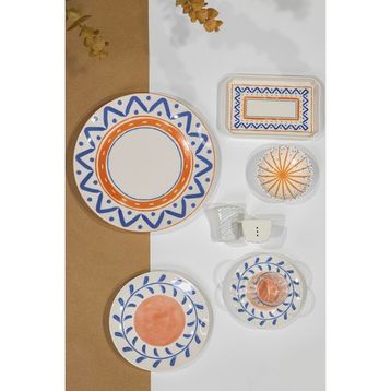 Güral Porselen Camelia 30 Parça 6 Kişilik Bone Kahvaltı Takımı