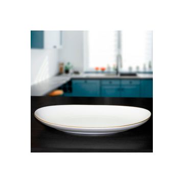Güral Porselen Elıps 25 cm Kayık Tabak