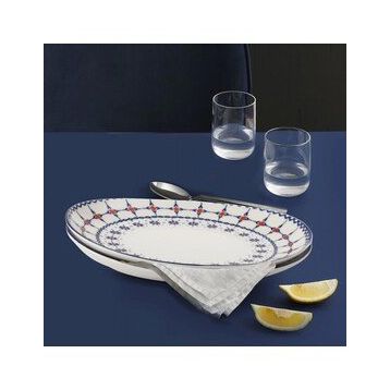 Güral Porselen Elıps 25 cm Kayık Tabak