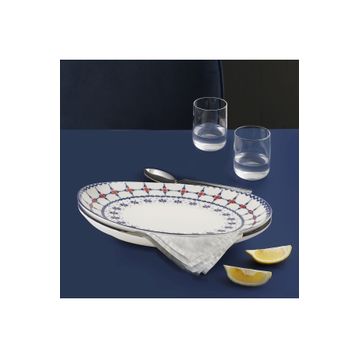 Güral Porselen Elıps 25 cm Kayık Tabak