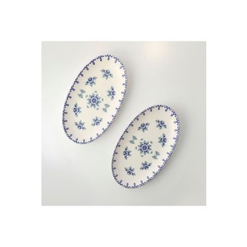 Güral Porselen Elıps 25 cm Kayık Tabak