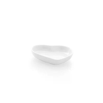 Güral Porselen Kalp 8 cm Sos Tabağı