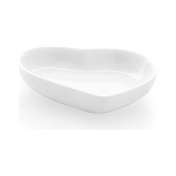 Güral Porselen Kalp 8 cm Sos Tabağı