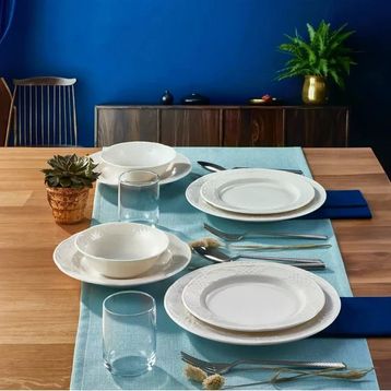 Güral Porselen Safir 82 Parça Yemek Takımı