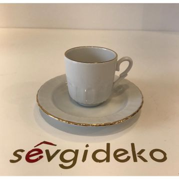 Güral Porselen Sedef 6 Kişilik Fincan Takımı