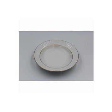 Güral Porselen Sedef Mat 22 cm 6'lı Çukur Tabak
