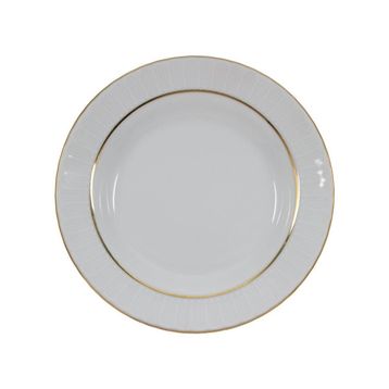 Güral Porselen Sedef Yaldızlı 19 cm Çukur Tabak