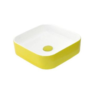 Güral Vit Nova Sarı Mobilya Üstü Lavabo