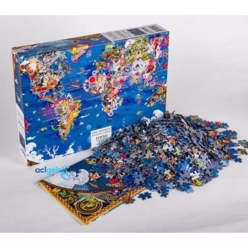 Gürbüz 1000 Parça Mitolojik Dünya Puzzle