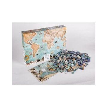 Gürbüz 12103 1000 Parça Antik Harita Puzzle