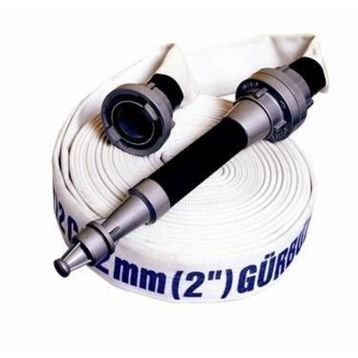 Gürbüz 21/2'' Beyaz 20 mt Top Su Hortumu