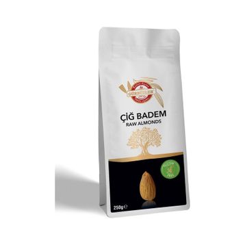 Gürbüzler 250 gr Çiğ Glutensiz Badem