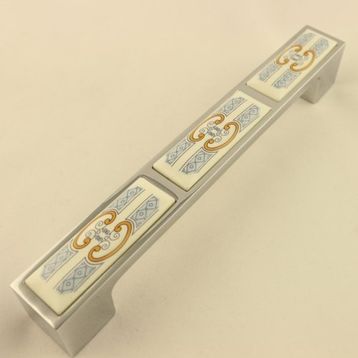 Gürçay Anemon 160 mm Krom Porselen Kulp