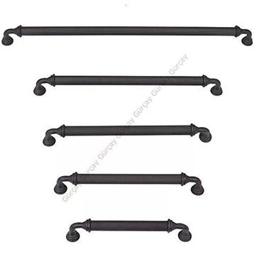 Gürçay Elif 2x128 mm Siyah Kulp