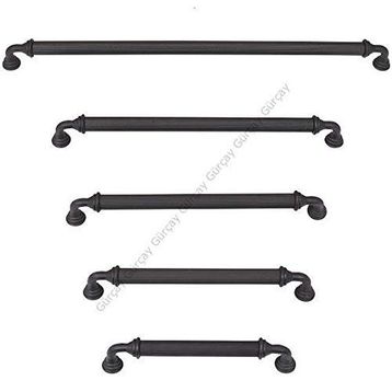 Gürçay Elif 2x128 mm Siyah Kulp